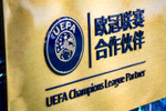 欧洲足球协会联盟UEFA标志，欧冠联赛合作伙伴